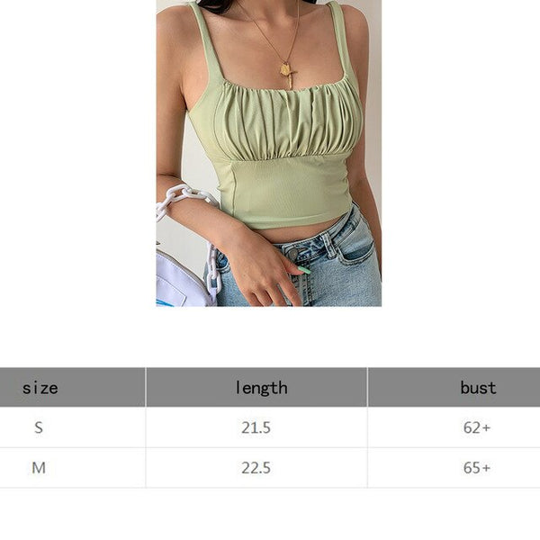 Square collar short-sleeved top lace-trimmed casual short shirt retro French palace strappy corset White puff sleeve ladies | Vimost Shop.