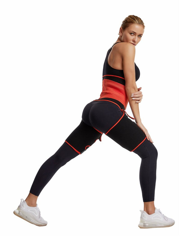 Women Waist Trainer Body Shaper Weight Loss Hip Lift Shaperwear Belt Sports Fitness Adjustable One-piece Waistband Leggings | Vimost Shop.