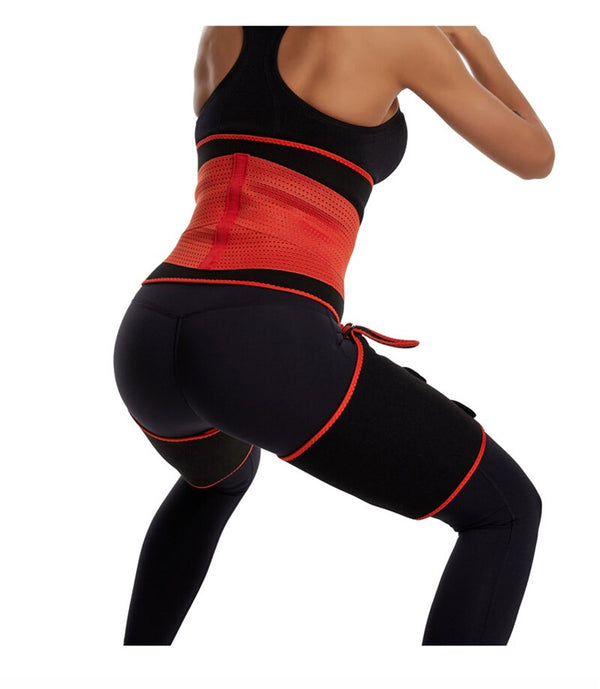 Women Waist Trainer Body Shaper Weight Loss Hip Lift Shaperwear Belt Sports Fitness Adjustable One-piece Waistband Leggings | Vimost Shop.