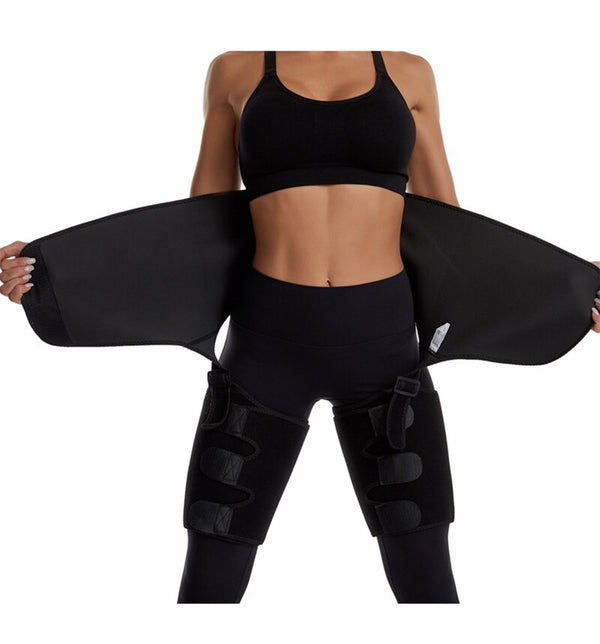 Women Waist Trainer Body Shaper Weight Loss Hip Lift Shaperwear Belt Sports Fitness Adjustable One-piece Waistband Leggings | Vimost Shop.