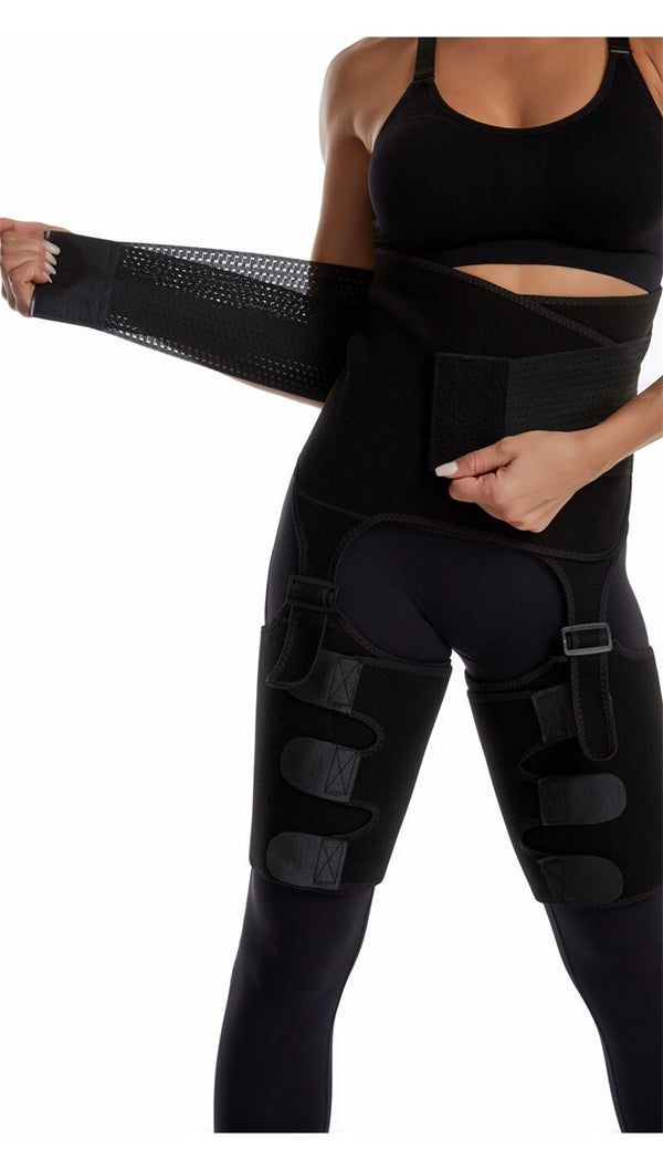 Women Waist Trainer Body Shaper Weight Loss Hip Lift Shaperwear Belt Sports Fitness Adjustable One-piece Waistband Leggings | Vimost Shop.