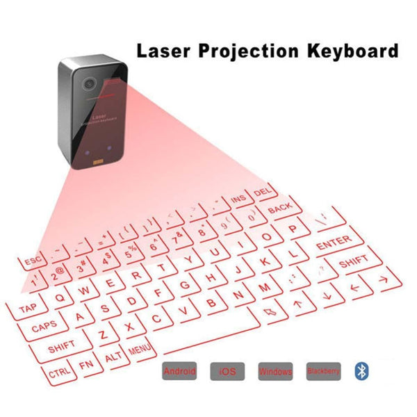 Virtual Laser Keyboard Bluetooth Wireless Projector Phone Keyboard For Computer Iphone Pad Laptop With Mouse Function | Vimost Shop.