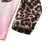 Fashion Baby Girls Clothing Set Cotton Long Sleeve Tie Dye Tops+Leopard Pants Casual Toddler 2Pcs Newborn Baby Girls Clothes D30 | Vimost Shop.