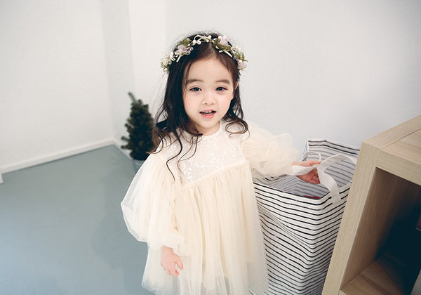 New Kids Dresses For Girls Spring Girl Child Baby Sweet Princess dress Gauze Dress  Baby Girl Clothes | Vimost Shop.