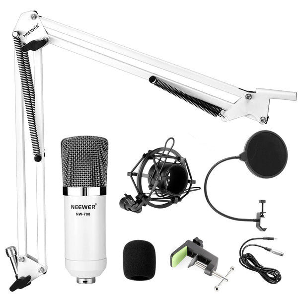 NW-700 Studio Condenser Microphone Kit for PC Karaoke Youtube Professional Recording Broadcast Mikrofon with Stand | Vimost Shop.