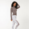 High Collar Yoga Crop Tops with Thumb Hole Sports Athletic Long Sleeve Shirts Women Twist Fitness Gym Tops High Quality | Vimost Shop.