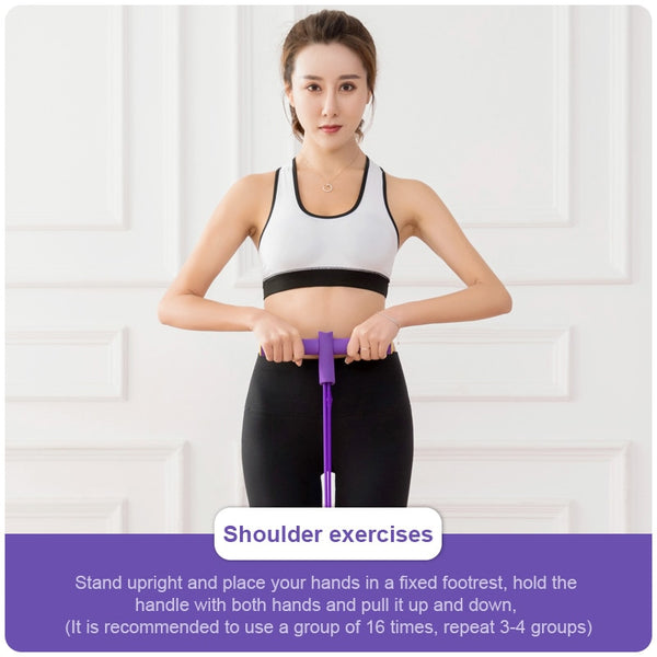 Resistance Elastic Pedal Puller Ropes Exerciser Rower Belly Resistance Band Home Gym Sport Training Bands For Fitness Equipment | Vimost Shop.