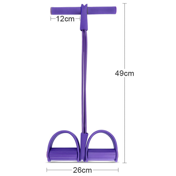 Resistance Elastic Pedal Puller Ropes Exerciser Rower Belly Resistance Band Home Gym Sport Training Bands For Fitness Equipment | Vimost Shop.