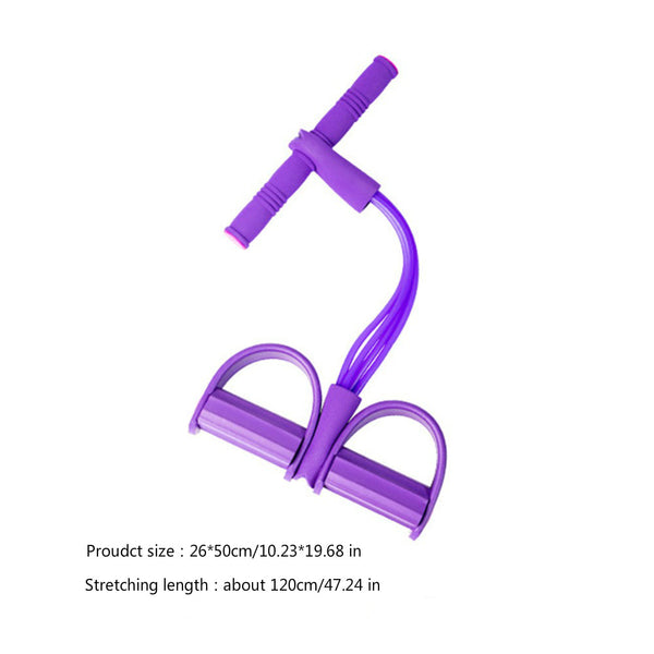 Resistance Elastic Pedal Puller Ropes Exerciser Rower Belly Resistance Band Home Gym Sport Training Bands For Fitness Equipment | Vimost Shop.