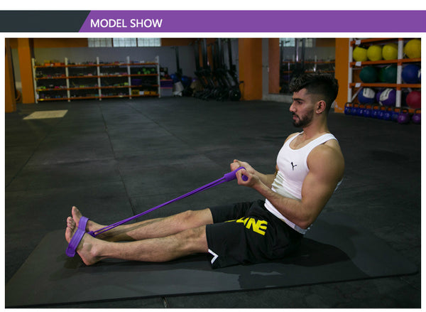 Resistance Elastic Pedal Puller Ropes Exerciser Rower Belly Resistance Band Home Gym Sport Training Bands For Fitness Equipment | Vimost Shop.