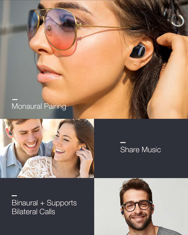 True Wireless Bluetooth 5.0 Inear Earphone 2600mAh Battery Charging Digital Power Display Sport Earbuds | Vimost Shop.