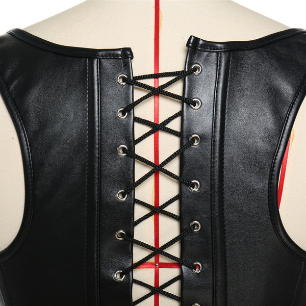 X New Steampunk Steel Boned Lace up Back Sexy Body Bustier Overbust Corset Women Waist Cincher Corsets Black Plus Size S-6XL | Vimost Shop.
