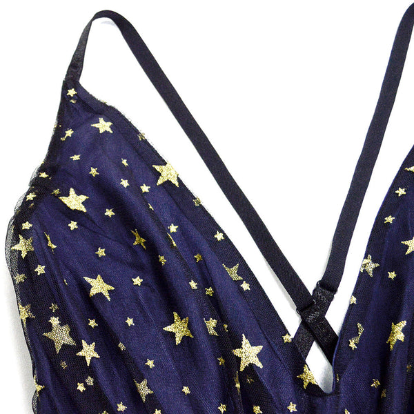 Princess dress spring and summer hot sale hot style V-neck strap sexy glitter star sequin dress backless nightclub dress | Vimost Shop.