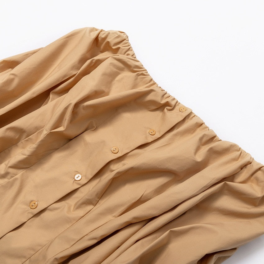 Women Sexy Party Off Shoulder Top Ladies White Black Shirt Cotton Bodycon Blouse Lantern Sleeve Elegant Khaki Blouse | Vimost Shop.