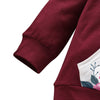 3Pcs Winter Infant Girls Clothing Floral Printed Hooded Sweatshirts And Pants Headband Outfits Casual Newborn Clothing D30 | Vimost Shop.