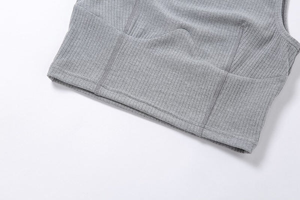 Sexy Women Casual Two Pieces Set Tank Crop Top Skinny Pants Workout Tracksuit High Elastic Fitness Jogger Sporty Fashion Suit | Vimost Shop.