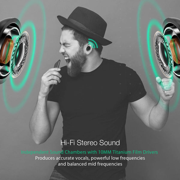 In Stock Blitzwolf BW-FYE2 bluetooth 5.0 TWS True Wireless Earphone Sport Earbuds Twins Hi-Fi Stereo Sound Bilateral Calls | Vimost Shop.