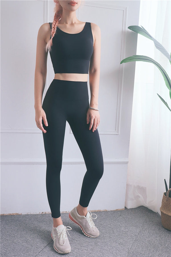 U Shape Push Up Yoga Bra Padded Shockproof Fitness Women Sports Bra Plus Size Gym Crop Top Sports Bh Running Tank Tops | Vimost Shop.