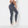 Women's Yoga Pants Push Up Workout Leggings Seamless Running Exercise Activewear Athletic Gym Tights High Waist Fitness Trousers | Vimost Shop.