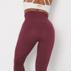 Women's Yoga Pants Push Up Workout Leggings Seamless Running Exercise Activewear Athletic Gym Tights High Waist Fitness Trousers | Vimost Shop.