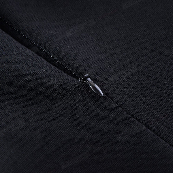 Pure Color with Bow Peplum Dresses Formal Business Bodycon Autumn Women Dress | Vimost Shop.