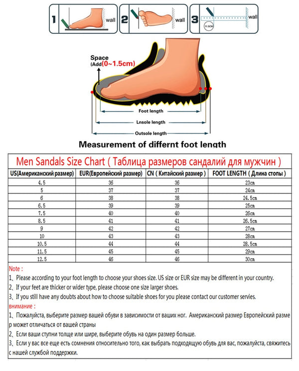 Men Sandals Nubuck Leather Flat Hiking Sport Summer Shoes Water Beach Outdoor Work Fashion Trekking Male Big Size Clog | Vimost Shop.