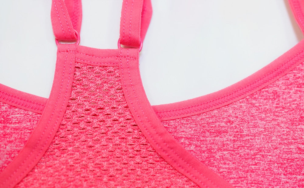 Seamless Yoga Fitness Hollow Out Set Camisole Crop Top High Waist Pants Sportswear Tracksuit Running Sports Gym Workout Clothes | Vimost Shop.