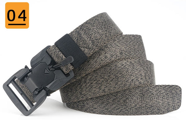 Military Tactical Belt Men Canvas Adjustable Magnetic Head Army Combat Nylon Belts Waistband Heavy Duty Airsoft Gears | Vimost Shop.