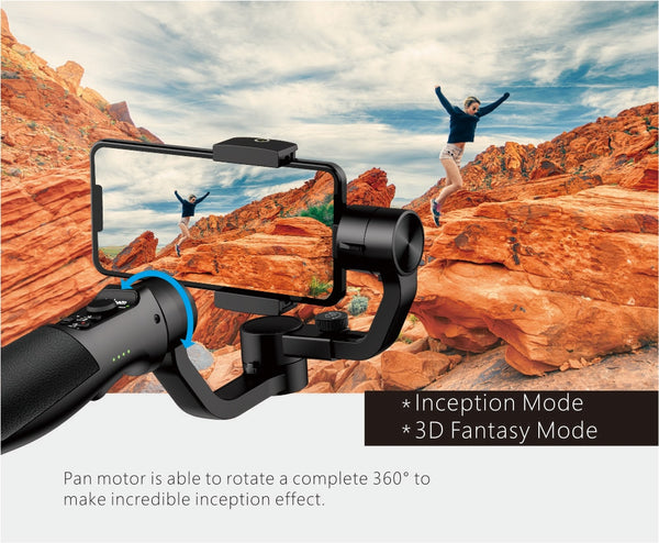 Mobile Plus Smartphone Gimbal Stabilizer for iPhone 11/11 Pro/Pro Max for Galaxy S10/Plus/S9 for Video Blogger | Vimost Shop.