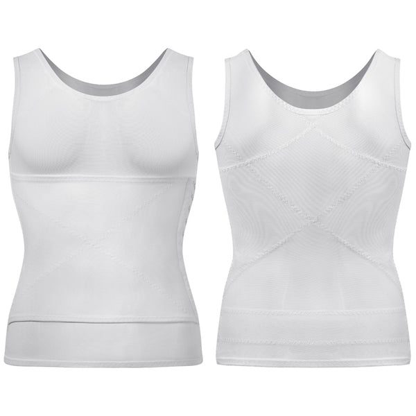 Men Body Shaper Abdomen Reducing Shapewear Waist Trainer Belly Slimming Shapers Abs Slim Vest Male Compression Shirts Corset Top | Vimost Shop.