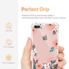 Phone Case For iPhone 7 8 Plus Clear Floral Design TPU imd Ultra Thin Shockproof Protective Cover For iPhone 7 8 Plus | Vimost Shop.