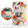 Phone Case For iPhone 7 8 Plus Clear Floral Design TPU imd Ultra Thin Shockproof Protective Cover For iPhone 7 8 Plus | Vimost Shop.