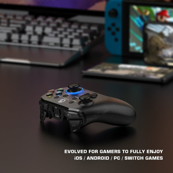 Multi-platforms Bluetooth Wireless Mobile Controller GameSir T4 Pro Gamepad for Nintendo Switch Apple Arcade and MFi Games | Vimost Shop.