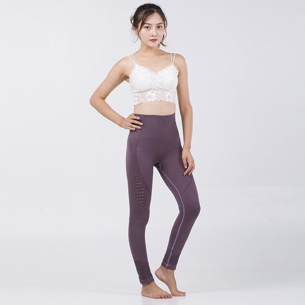 Seamless Shark Yoga Pants Women High Waist Stitching Hollow Sport Pants Female Running Training Fitness Gym Leggings Stretchy | Vimost Shop.