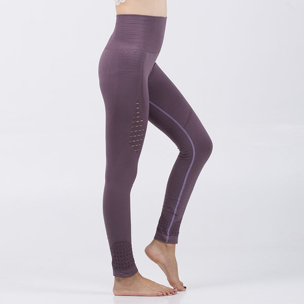 Seamless Shark Yoga Pants Women High Waist Stitching Hollow Sport Pants Female Running Training Fitness Gym Leggings Stretchy | Vimost Shop.