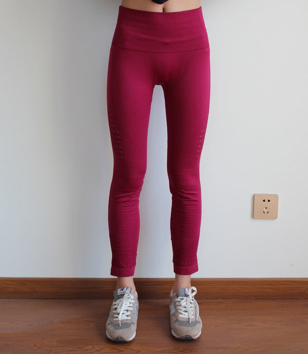 Seamless Shark Yoga Pants Women High Waist Stitching Hollow Sport Pants Female Running Training Fitness Gym Leggings Stretchy | Vimost Shop.