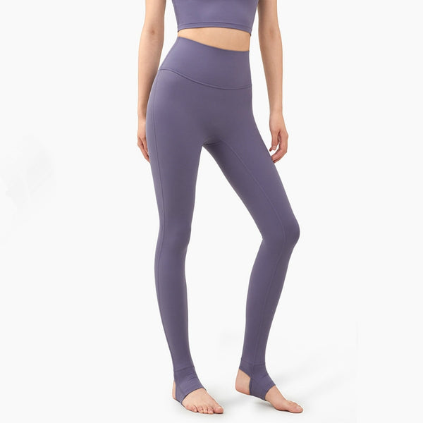 Seamless Yoga Leggings No T Stripe Fashion Squat Proof High Waist Fitness Gym Pant Peach Butt Active Workout Solid Leggings | Vimost Shop.