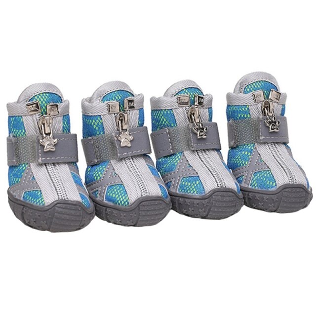 4pcs Waterproof Winter Pet Dog Shoes Anti-slip Rain Snow Boots Footwear Thick Warm For Small Cats Dogs Puppy Dog Socks Booties | Vimost Shop.