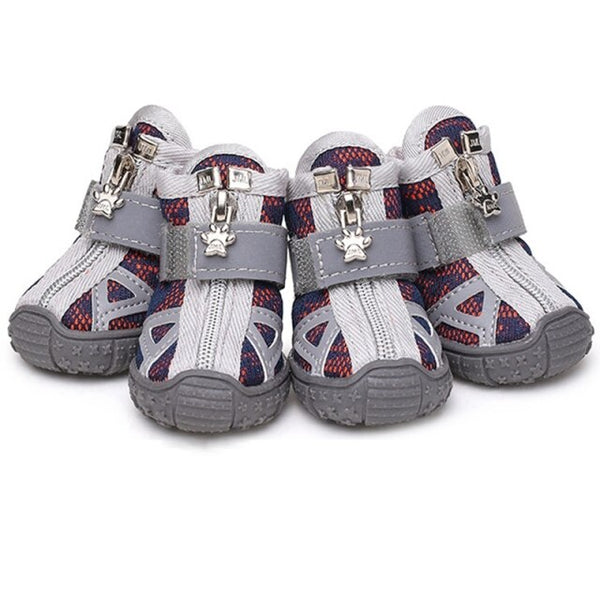 4pcs Waterproof Winter Pet Dog Shoes Anti-slip Rain Snow Boots Footwear Thick Warm For Small Cats Dogs Puppy Dog Socks Booties | Vimost Shop.