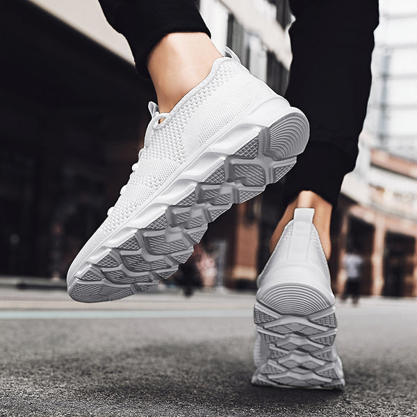 Men Casual Shoes Men Sneakers Brand Men Shoes Loafers Slip On Male Mesh Flats Big Size Breathable Spring Autumn Summer | Vimost Shop.