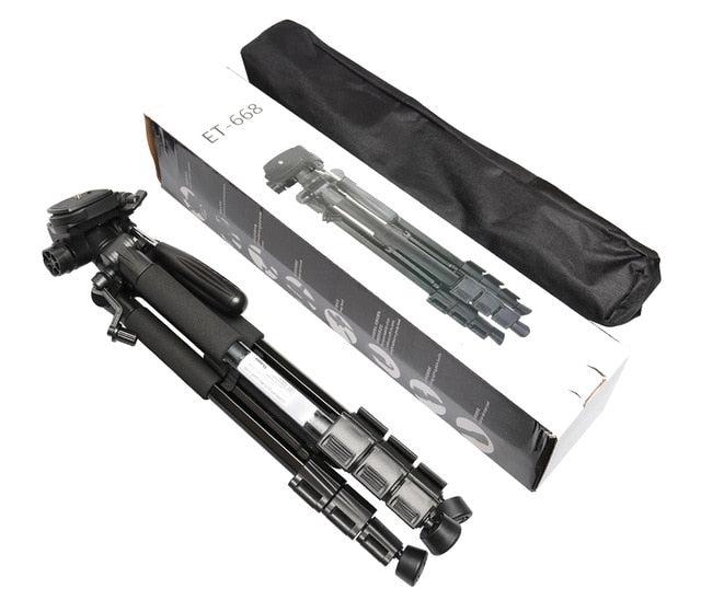 Multi-function Travel Camera Tripod 56"/143cm Adjustable Laser Level Tripod with 3-Way Swivel Pan Head,with Bubble Level | Vimost Shop.