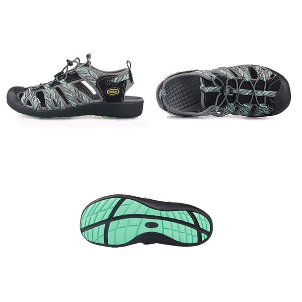 Women Platform Wedges Beach Sandals Trekking Ladys Nubuck Leather Shoes Summer Outdoor Flat Casual Sport Sandals Girls | Vimost Shop.