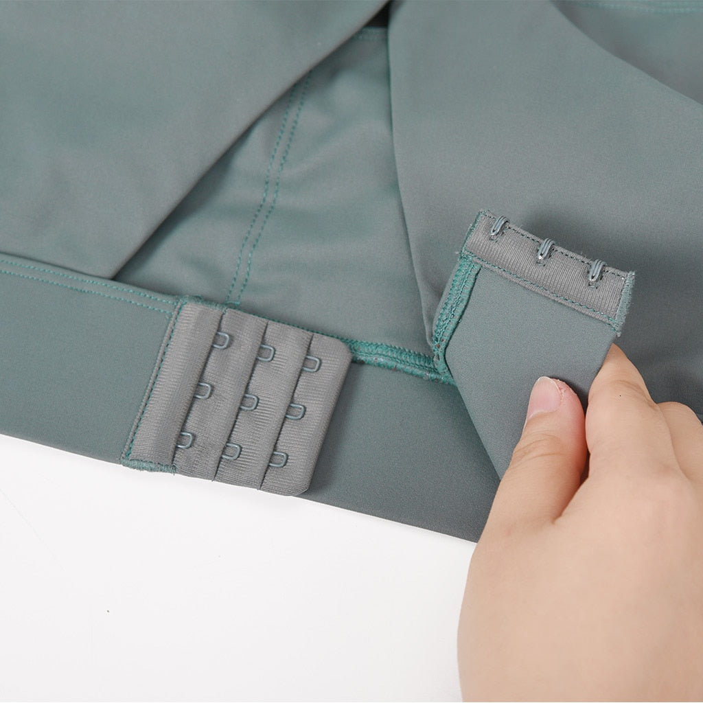 Seamless Yoga Bra Top Fashion Back Twist Slim Crop Top Sportswear Stretchy Quick Dry Breathable Workout Push-up GYM Fitness Top | Vimost Shop.