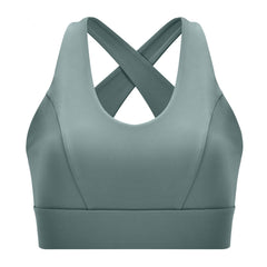 Seamless Yoga Bra Top Fashion Back Twist Slim Crop Top Sportswear Stretchy Quick Dry Breathable Workout Push-up GYM Fitness Top