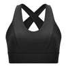 Seamless Yoga Bra Top Fashion Back Twist Slim Crop Top Sportswear Stretchy Quick Dry Breathable Workout Push-up GYM Fitness Top | Vimost Shop.