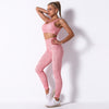 Seamless Print Yoga Set Tracksuit Women Gym Clothes Fitness Bra And Leggings Suit Push Up Workout Training Running New Outfits | Vimost Shop.