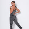 Women Workout Outfit 2 Pieces Yoga Set Seamless Running Leggings with Sports Bra Padded Tops Suit Gym Clothes Fitness Sportswear | Vimost Shop.