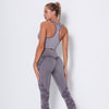 Women Workout Outfit 2 Pieces Yoga Set Seamless Running Leggings with Sports Bra Padded Tops Suit Gym Clothes Fitness Sportswear | Vimost Shop.