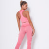 Women Workout Outfit 2 Pieces Yoga Set Seamless Running Leggings with Sports Bra Padded Tops Suit Gym Clothes Fitness Sportswear | Vimost Shop.