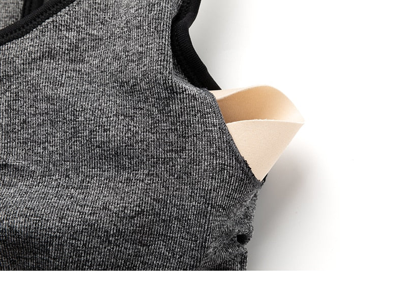 Women Workout Outfit 2 Pieces Yoga Set Seamless Running Leggings with Sports Bra Padded Tops Suit Gym Clothes Fitness Sportswear | Vimost Shop.